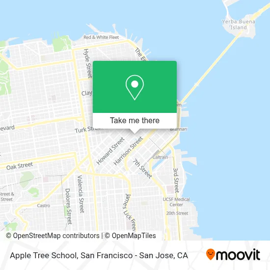 Apple Tree School map