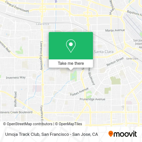Umoja Track Club map