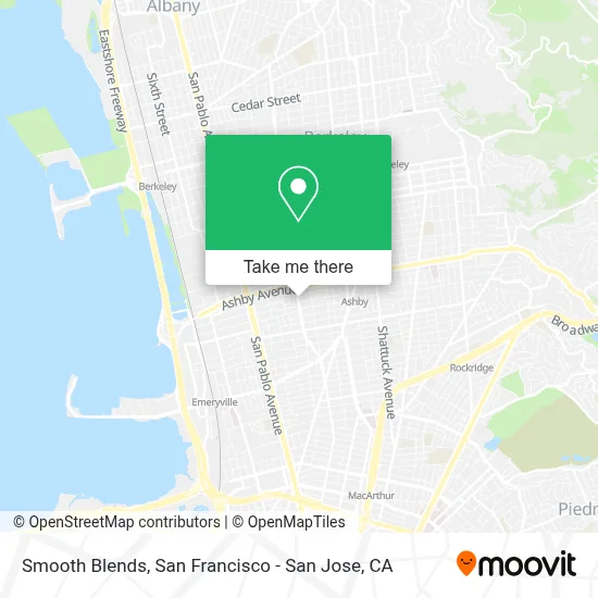 Smooth Blends map