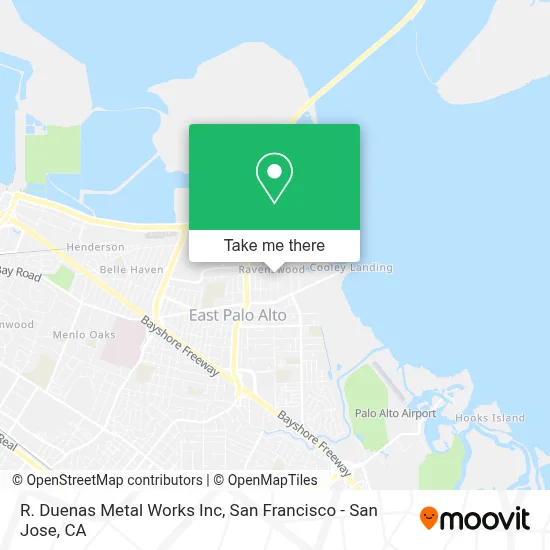 R. Duenas Metal Works Inc map