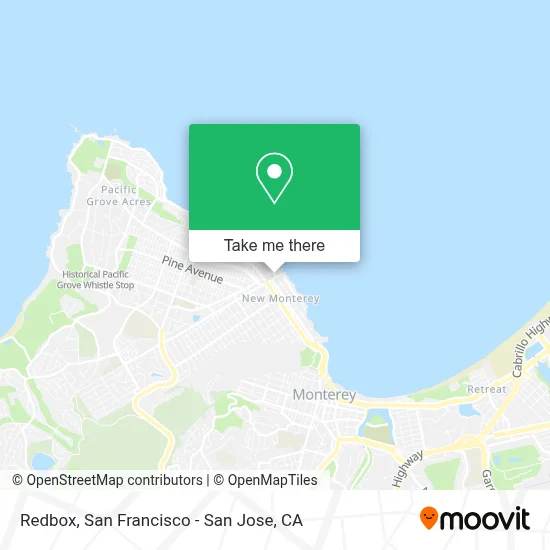 Redbox map