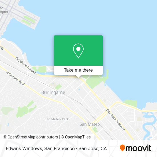 Edwins Windows map