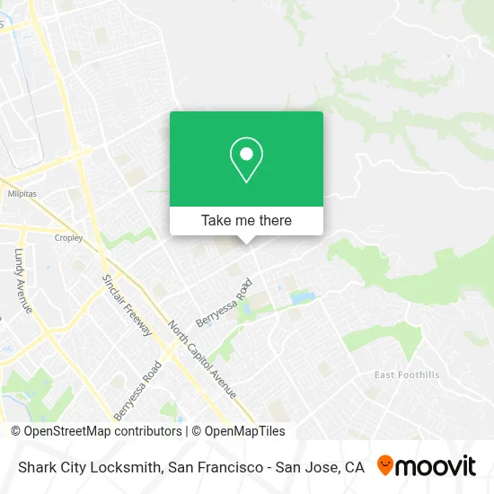Shark City Locksmith map