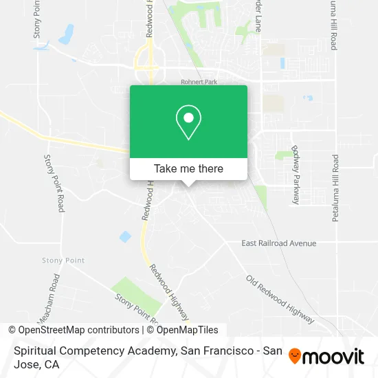 Spiritual Competency Academy map