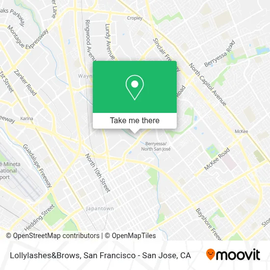 Lollylashes&Brows map