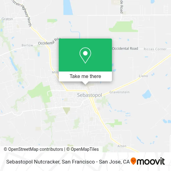 Sebastopol Nutcracker map