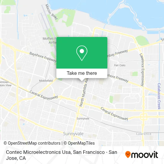 Contec Microelectronics Usa map