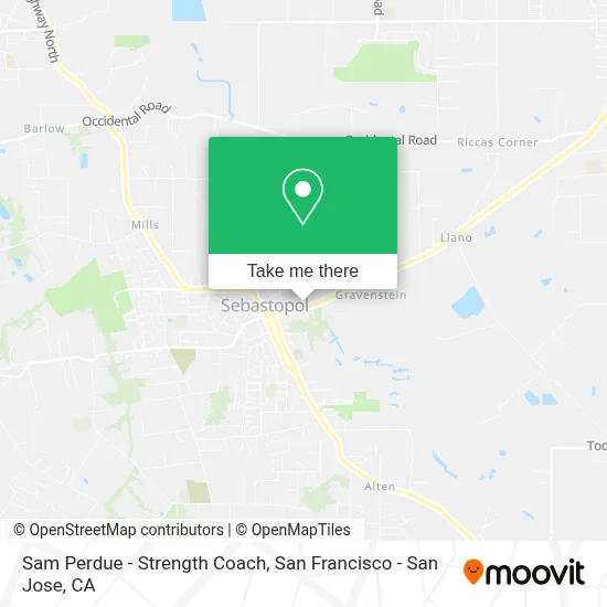 Sam Perdue - Strength Coach map