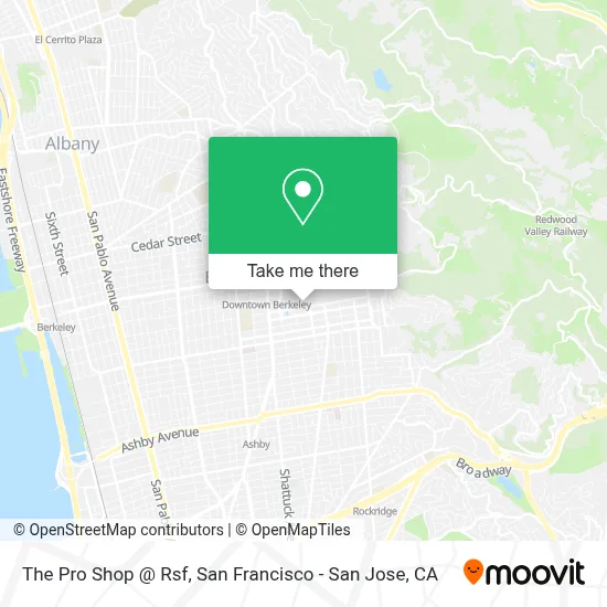 The Pro Shop @ Rsf map