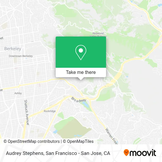 Audrey Stephens map