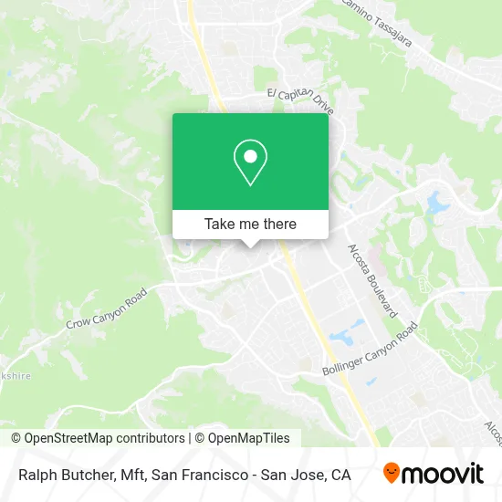Ralph Butcher, Mft map