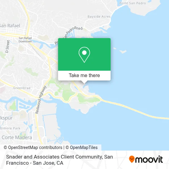 Snader and Associates Client Community map