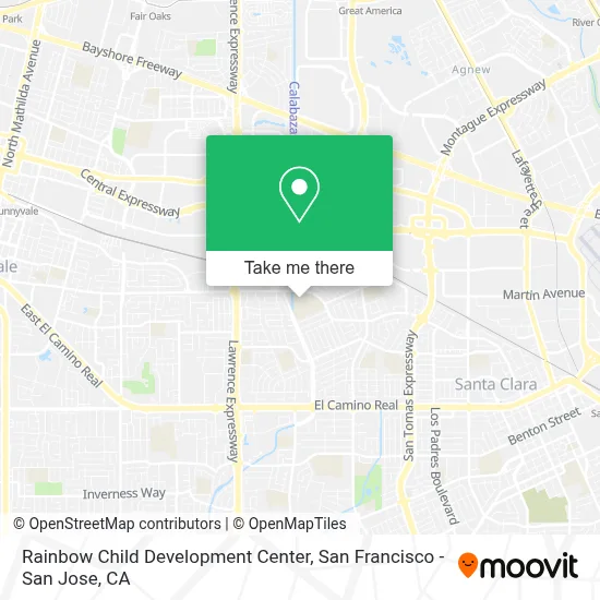 Rainbow Child Development Center map