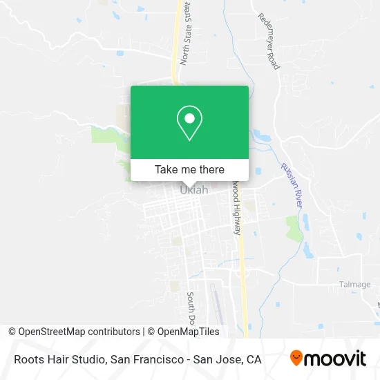 Roots Hair Studio map