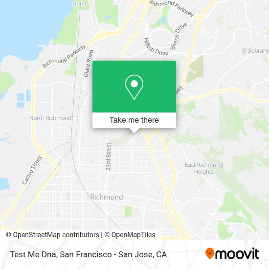 Test Me Dna map