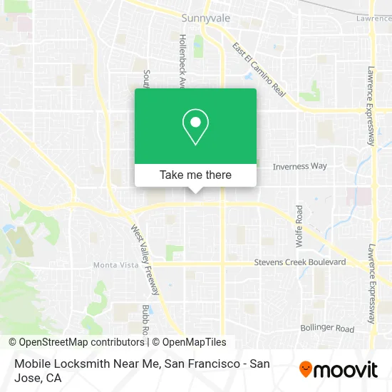 Mobile Locksmith Near Me map