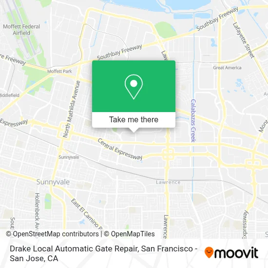 Drake Local Automatic Gate Repair map