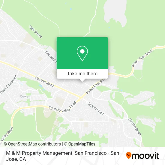M & M Property Management map
