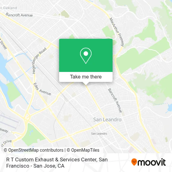 R T Custom Exhaust & Services Center map