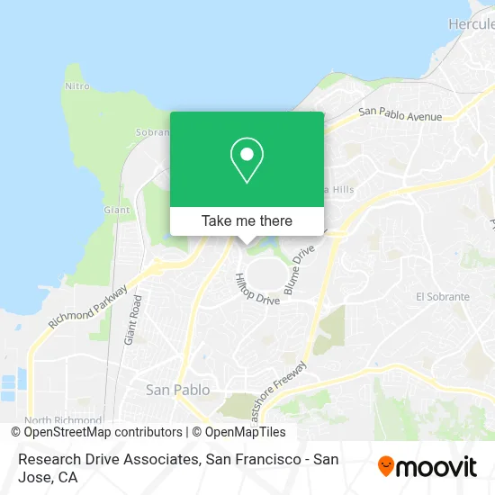 Research Drive Associates map