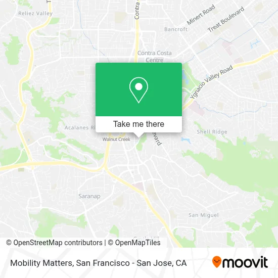 Mobility Matters map