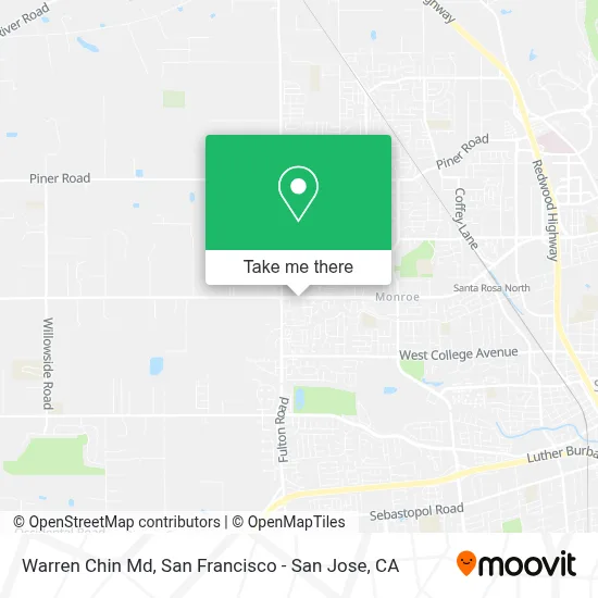 Warren Chin Md map