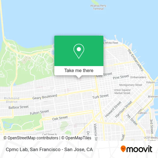 Cpmc Lab map