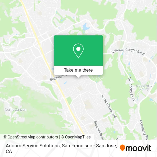 Adrium Service Solutions map