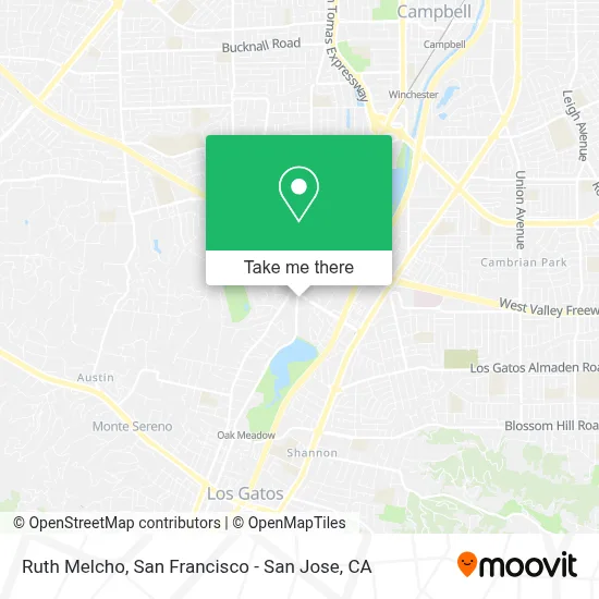 Ruth Melcho map