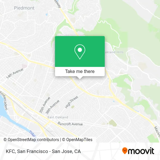 Kfc map