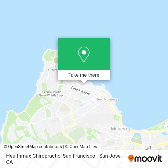 Healthmax Chiropractic map