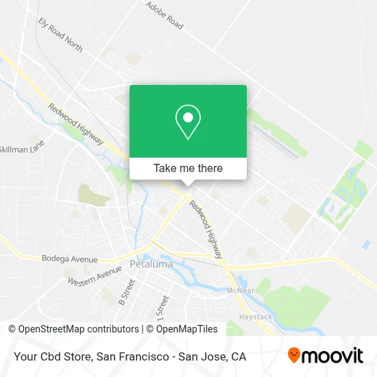 Your Cbd Store map