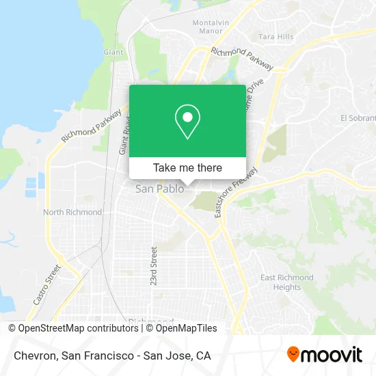 Chevron map