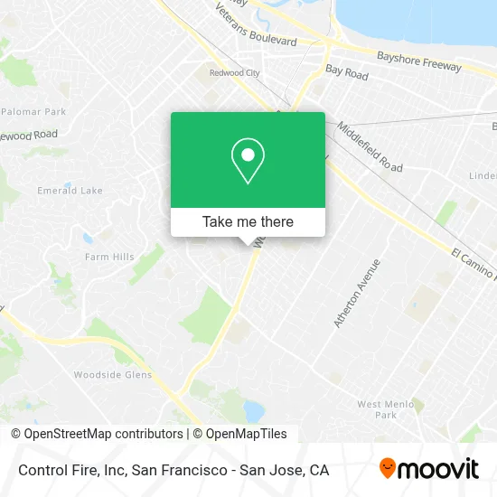 Control Fire, Inc map