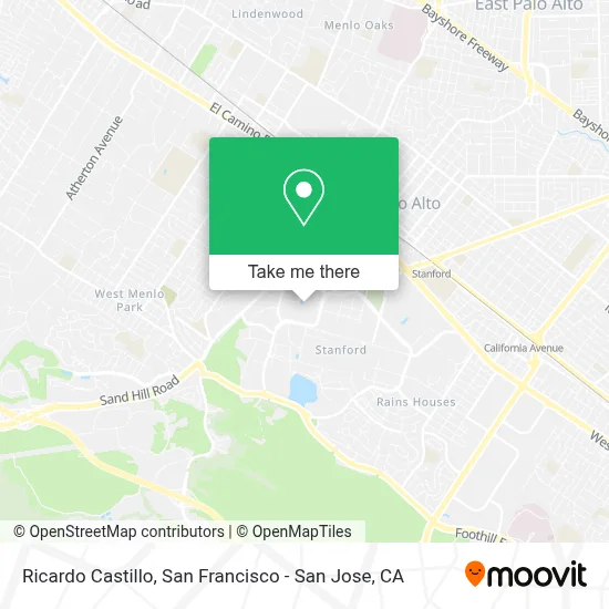 Ricardo Castillo map