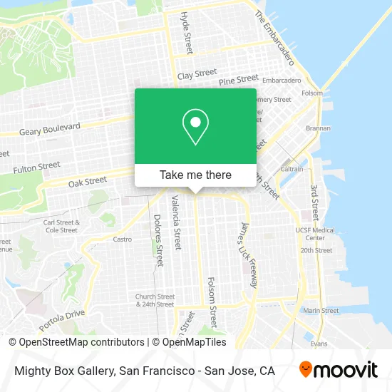 Mighty Box Gallery map