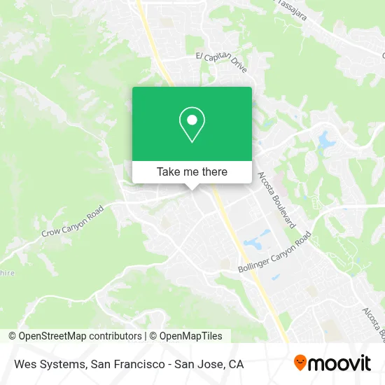 Wes Systems map