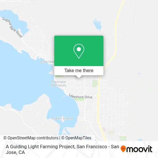 A Guiding Light Farming Project map
