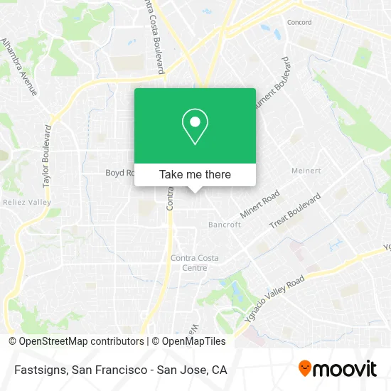 Fastsigns map