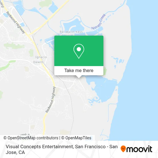 Visual Concepts Entertainment map