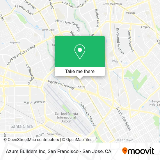 Azure Builders Inc map
