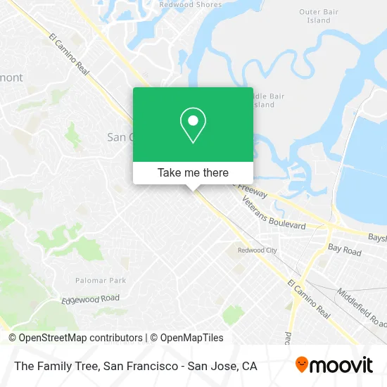 The Family Tree map