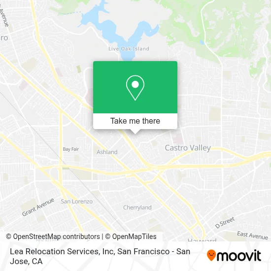 Lea Relocation Services, Inc map