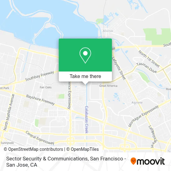 Sector Security & Communications map