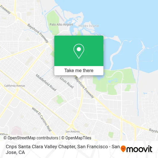Cnps Santa Clara Valley Chapter map