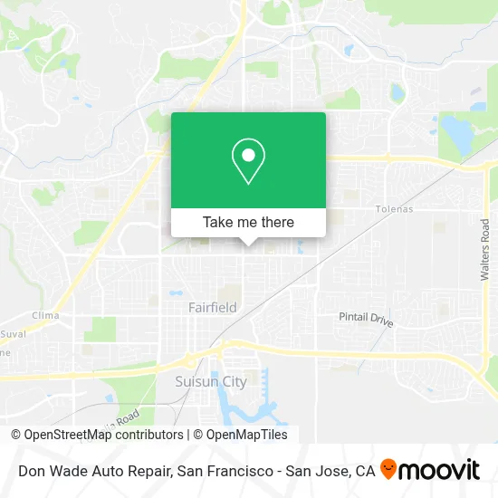 Don Wade Auto Repair map