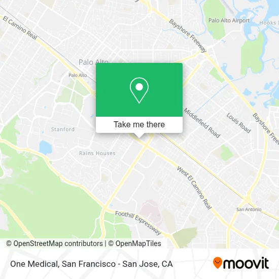 One Medical map