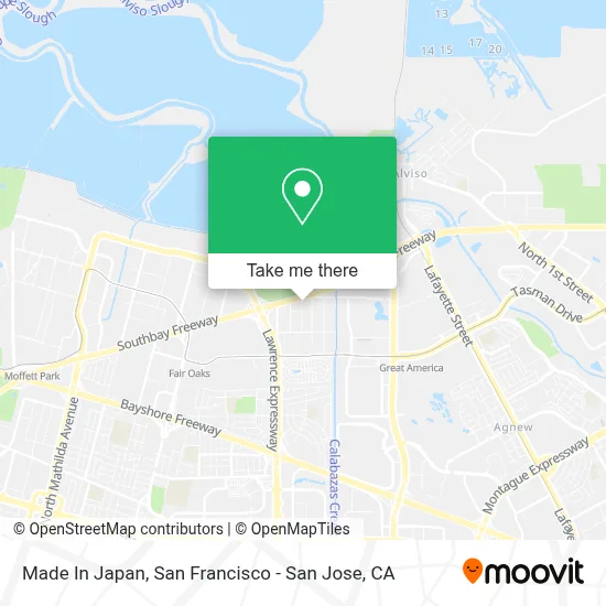 Made In Japan map