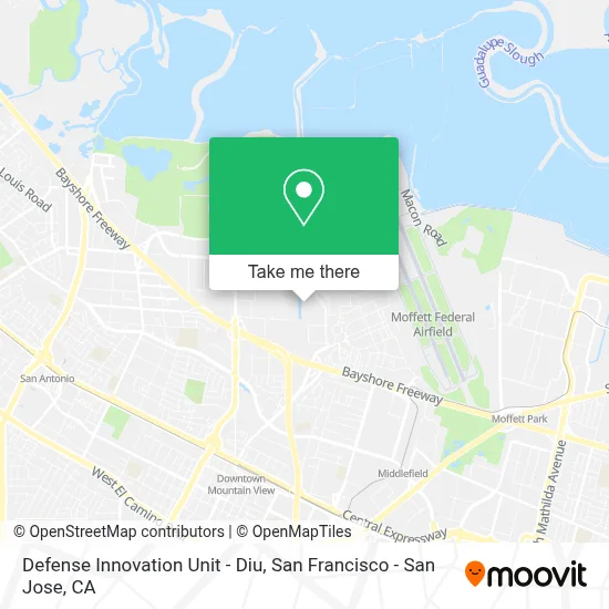 Defense Innovation Unit - Diu map