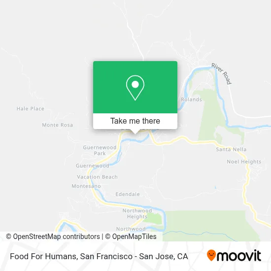 Food For Humans map